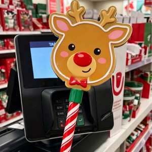 Reindeer Christmas payment wand
