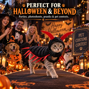 Centipede cat costume suited to parties, photoshoots and pet contests