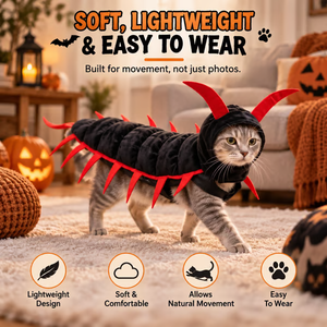 Lightweight padded cat costume built for movement, not just photos