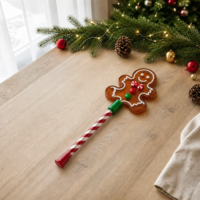 Gingerbread Christmas payment wand