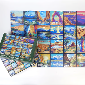 Bryce Canyon section artwork from the National Parks edition
